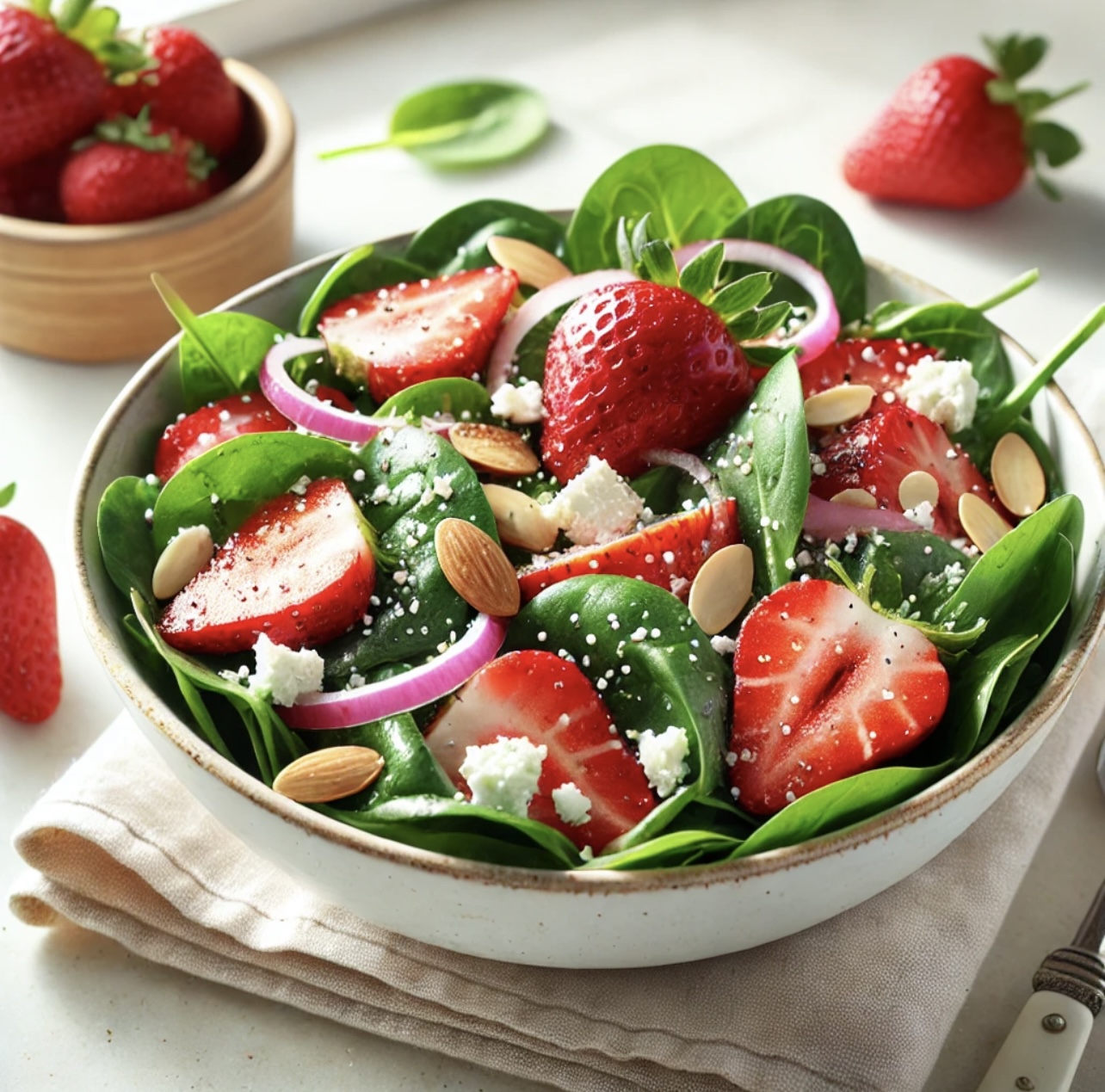 Hello, Spring! Fresh Flavors, Bright Skies, and One Tasty Salad You’ll Love 🌸🥗✨