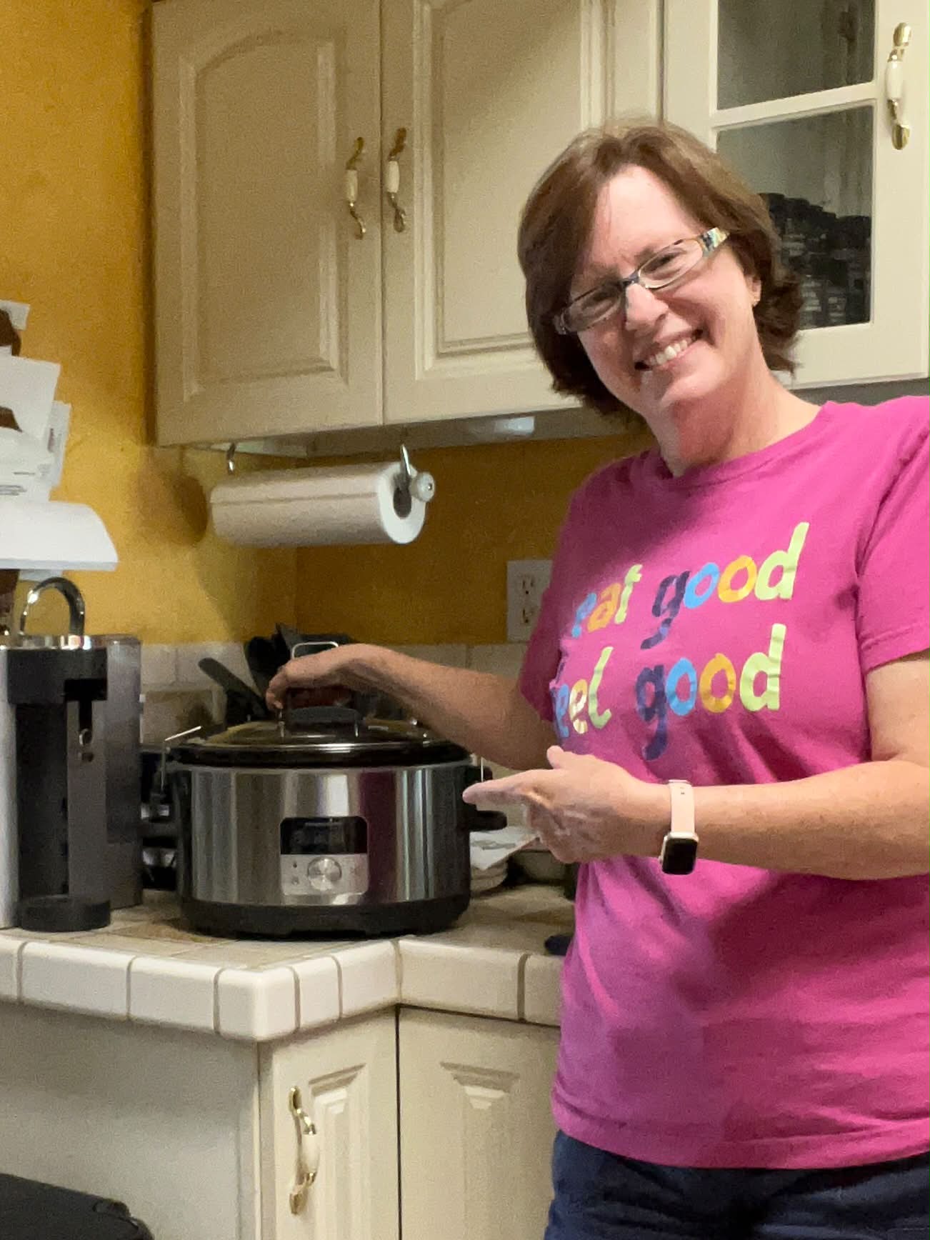 I put something in the slow cooker and walked away…

And honestly, this might be one of my favorite ways to cook. 😂

Any guesses what’s going to be waiting for me at dinnertime? 👇